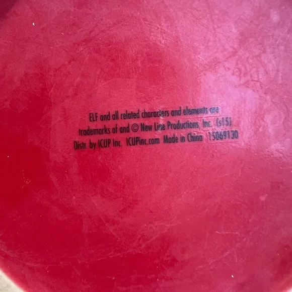 Elf The Movie 18oz Red Christmas Coffee Mug Son of A Nutcracker Will Ferrell - Picture 4 of 7